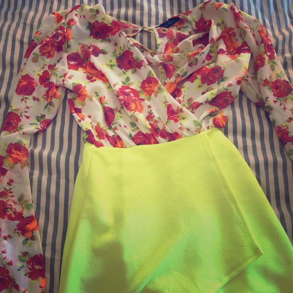 Floral romper
